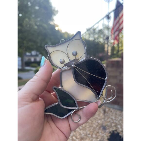Unbranded Other - Vintage Stained Glass Owl Great Quality